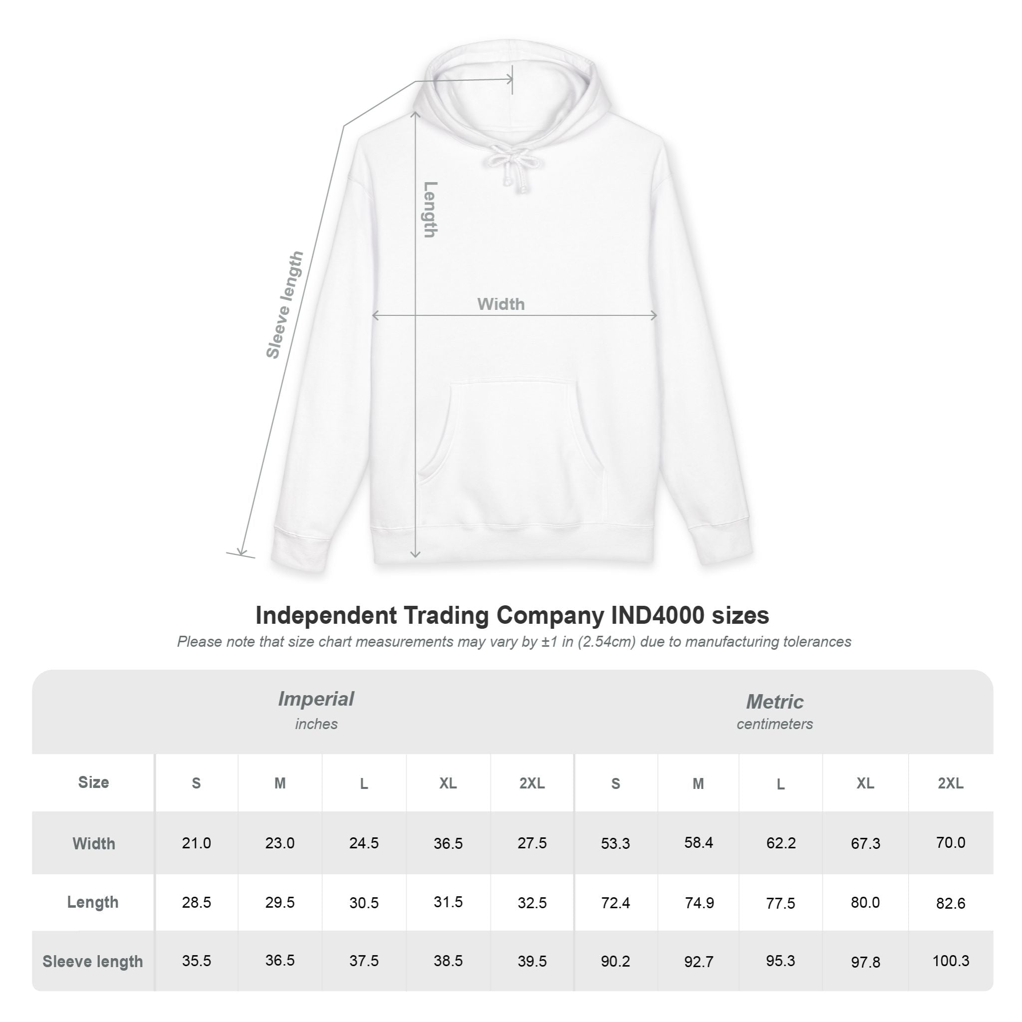 Iron shift Apparel Italian Hoodie
